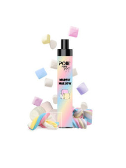 Podipuff Max 1500 - Marsh'Mallow (Cartouche de 10 pièces)