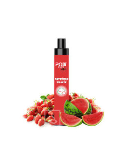 Podipuff Max 1500 - Pastèque Fraise (Cartouche de 10 pièces)