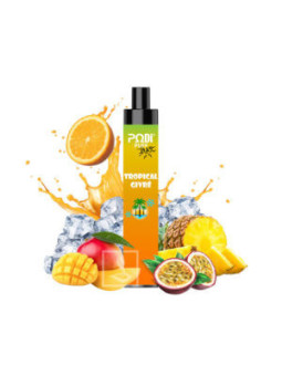 Podipuff Max 1500 - Tropical Givré (Cartouche de 10 pièces)