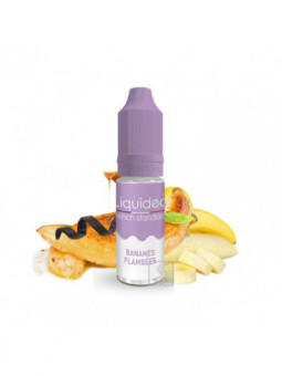 Liquideo - French Standard - Banane Flambée 10 mL MG - 0 mg