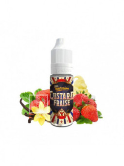 Liquideo - Tentation - Custard Fraise 10 mL MG - 0 mg