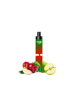 Podipuff - Double pomme (Cartouche de 10 pièces) Taux en nicotine - 0%