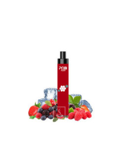 Podipuff - Unité - Fruits rouges givrés Taux en nicotine - 0%